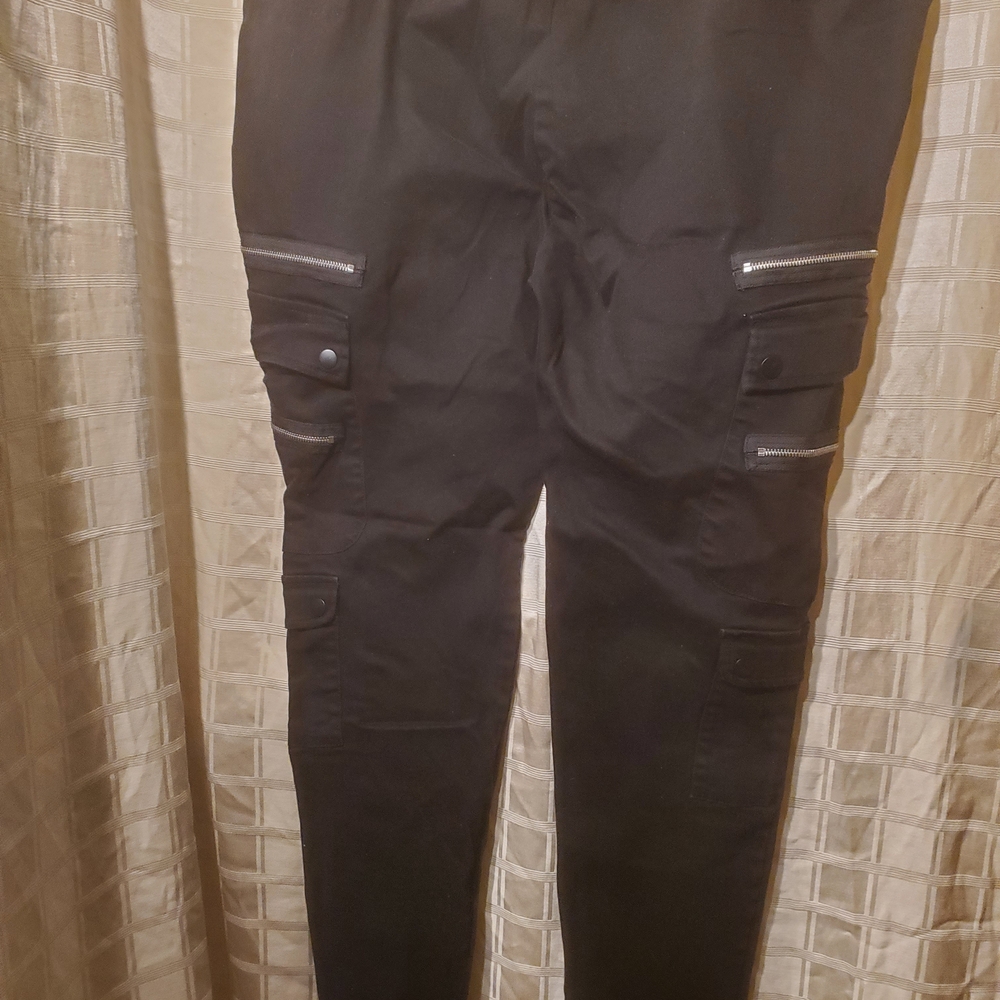 Men's Black Cargo Pants